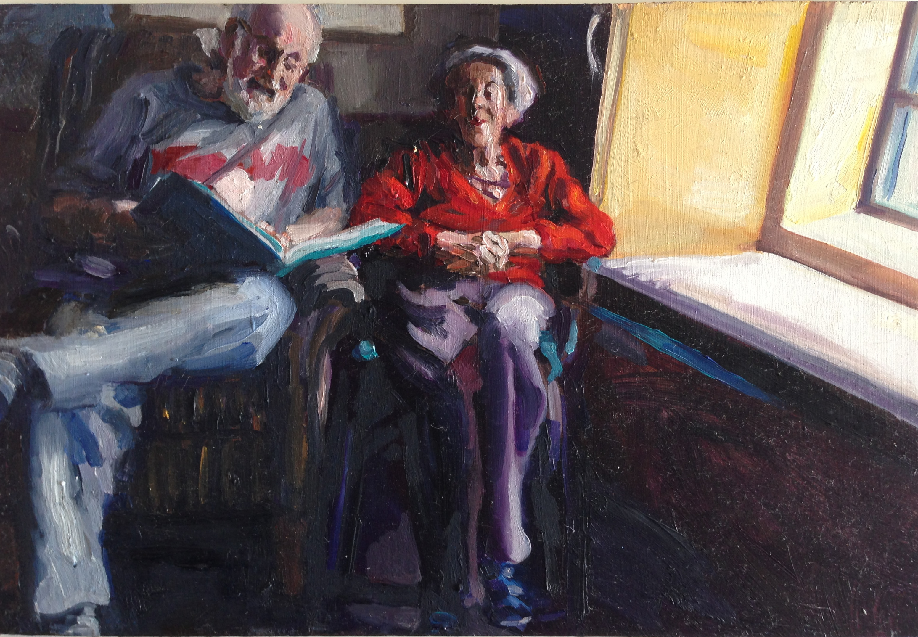 Judy and her son John by Nicolette Eisdell